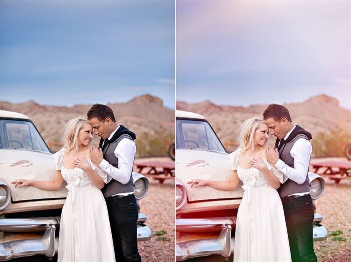 Light Leaks Photoshop Action Set