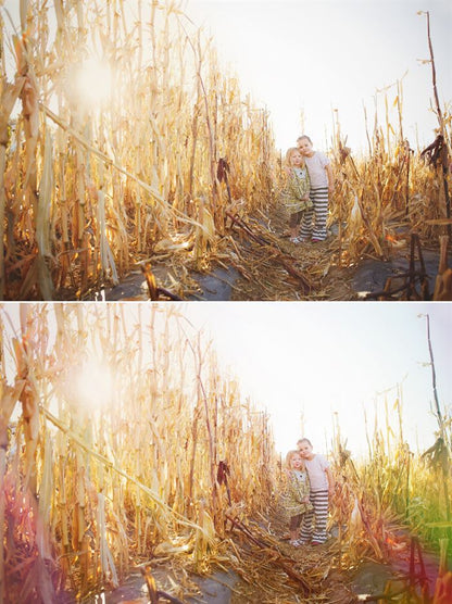 Light Leaks Photoshop Action Set