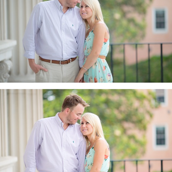 An image of a couple edited with Pure Lightroom Presets volume 2.